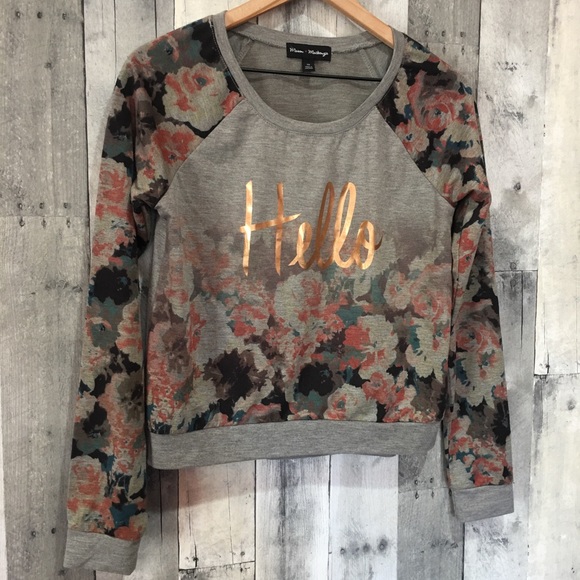 Mason + Mackenzie Long Sleeve Floral Print Top - Picture 2 of 8